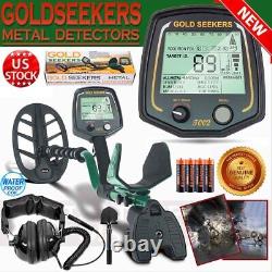 10 Metal Detector for Adults Professional Gold Detector IP68 Waterproof Coil