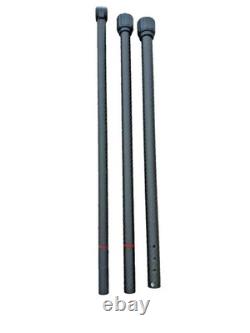 3 Piece Carbon Fibre Shaft kit To Suit Minelab Equinox 600/800 Metal Detectors