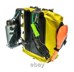 3 pc Set Waterproof Gold Panning Backpack Sluice Box Neoprene& Mesh Gold Pan Bag