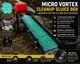 4 inch Cleanup Sluice Box Fine Flour Gold Recovery Micro Vortex Mat 4 pay dirt