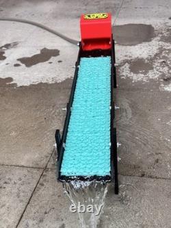 4 inch Cleanup Sluice Box Fine Flour Gold Recovery Micro Vortex Mat 4 pay dirt