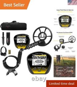 5-Mode Gold Metal Detector for Adults, Complete with Accessories & Carry Bag