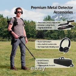 5-Mode Gold Metal Detector for Adults, Complete with Accessories & Carry Bag