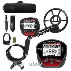5-Mode Metal Detector for Adults Larger LCD, Waterproof Coil & Accessories