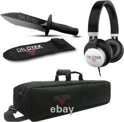 5-Mode Metal Detector for Adults Larger LCD, Waterproof Coil & Accessories