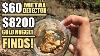 60 Metal Detector S Insane Finds Of 8200 Worth Of River Gold Nuggets