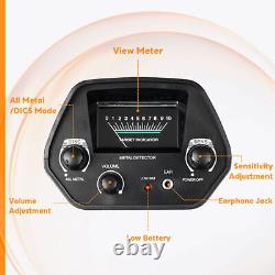 8 inch Metal Detector for Adults & Kids Easy to Operate Waterproof Gold Detector