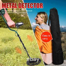 Adjustable Metal Detector withLCD Display Waterproof 11 Search Coil Outdoor USA