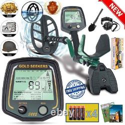 Adult Metal Detector with 10 Coil 3 Accessories VLF Discriminator Gold Detector