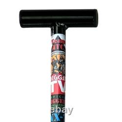 Anaconda NX-7 Tempered Steel 33 Shovel with Double Serrated Blade & Foot Pegs