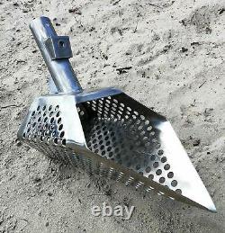 Beach Sand Scoop Metal Detector Hunting Tool Shovel 5Granik +Travel Pole CooB