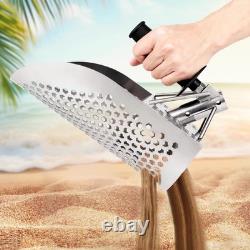 Beach Sand Scoop Shovel Metal Detector Detecting Stainless Steel SS 304 with rod