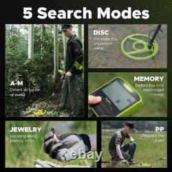 Beginner-Friendly Metal Detector with Adjustable Features & Accessories Included