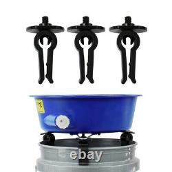 Blue Bowl Concentrator Deluxe Gold Kit with Pump, Leg Levelers and 3 Classifiers