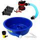 Blue Bowl Concentrator Kit with Pump and Leg Levelers Gold Mining Equipment