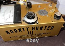 Bounty Hunter Ill 3 Pro Metal Detector Magnum Coil Pacific NW Instrument Vintage