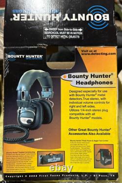 Bounty Hunter Ultra Mag Camo Sharpshooter Metal Detector With Accessories