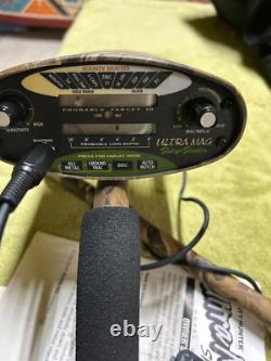 Bounty Hunter Ultra Mag Camo Sharpshooter Metal Detector With Accessories