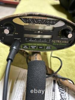 Bounty Hunter Ultra Mag Camo Sharpshooter Metal Detector With Accessories