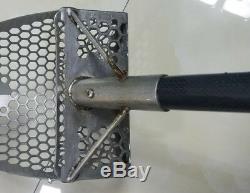 CARBON FIBER sand scoop TRAVEL SHAFT shovel handle (1.38 x 47) nokta