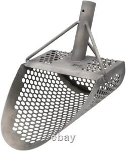 CKG Beach Sand Scoop Titanium Metal Detector Sifter Carbon Fiber Handle