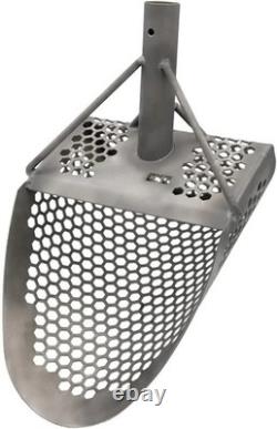 CKG Beach Sand Scoop Titanium Metal Detector Sifter Carbon Fiber Handle