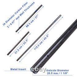CKG Sand Scoop Metal Detector Carbon Handle Pole Detecting Scoops Shovel Rod