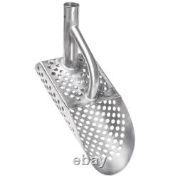 CKG Sand Scoop Metal Detector Stainless Shovel Beach Treasure Hunting Handle