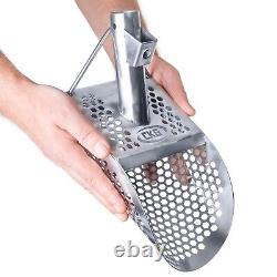 CKG Sand Scoop for Metal Detecting Heavy Duty Sand Sifter for The Beach Stain