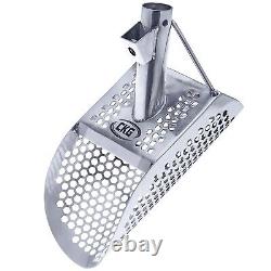 CKG Sand Scoop for Metal Detecting Heavy Duty Sand Sifter for The Beach Stain