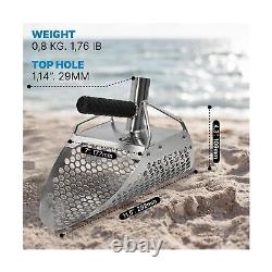 CKG Sand Scoops for Beach Metal Detecting Stainless Steel Beach Metal Detecti