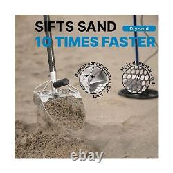 CKG Sand Scoops for Beach Metal Detecting Stainless Steel Beach Metal Detecti