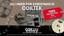 COILTEK 10X5 DD WATERPROOF COIL for MINELAB EQUINOX 600, 700,800,900 +Bonus Pack