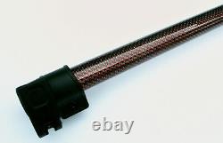 CarbonPro Carbon-Fiber Complete Shaft, Equinox 600/800 metal detector, Red/Black