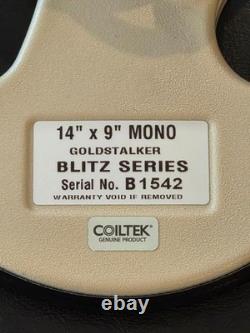 Coiltek 14 x 9 Elliptical Mono GoldStalker Blitz Coil for Minelab SD/GP/GPX