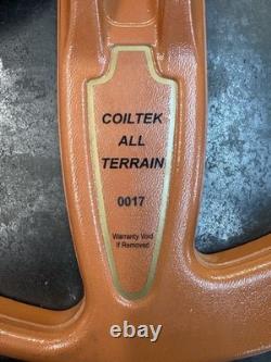 Coiltek 15 All-Terrain Metal Detector Search Coil 4 Pin Plug