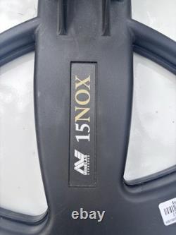 Coiltek 15NOX Search Coil Black for Metal Detector Model 15NOX Serial 000011233