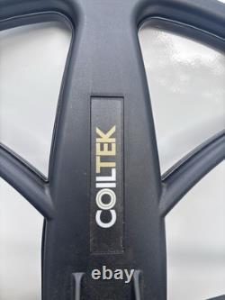 Coiltek 15NOX Search Coil Black for Metal Detector Model 15NOX Serial 000011233