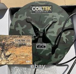 Coiltek Camo Elite 14-inch Round Mono Searchcoil for Minelab Metal Detectors