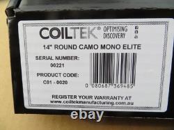 Coiltek Camo Elite 14-inch Round Mono Searchcoil for Minelab Metal Detectors