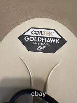Coiltek Goldhawk 14 x 9 MONO Search Coil for Minelab GPX 6000 Metal Detector