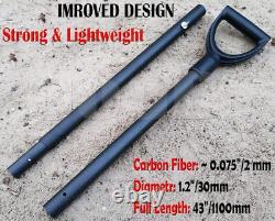 CooB Metal Detecting Sand Scoop HEX-7v1 with Carbon Fiber Collapsible Handle