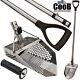 CooB Sand Scoop Metal Detector Detecting Tool SHARK 710 + Travel Metal Pole