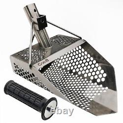 CooB Sand Scoop Metal Detector Detecting Tool SHARK 710 + Travel Metal Pole