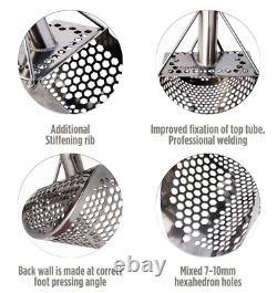 CooB Upgraded Beach Sand Scoop Metal Detector Detecting Tool Monstrik-710