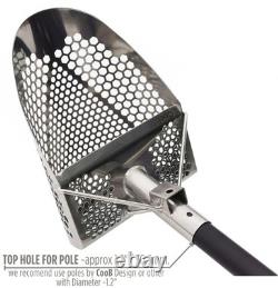 CooB Upgraded Sand Scoop Metal Detector Hex710. Beach Sand Scoop Metal