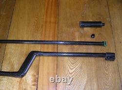 Custom Minelab Equinox S Shaft by Steve's Detector Rods AND Counterweight
