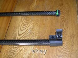 Custom Minelab Equinox S Shaft by Steve's Detector Rods AND Counterweight