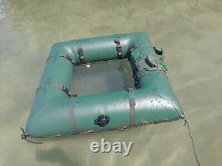 DDT Inflatable floating raft for water searching with metal detector