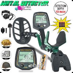 Deep Ground Metal Detector Kit with 11 DD Search Coil & Headphones Free Shipping